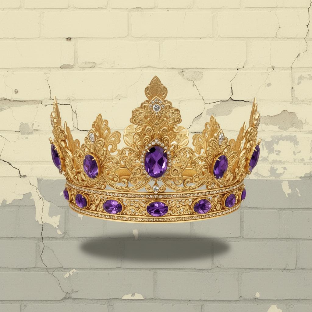 Amethyst Crown Prop