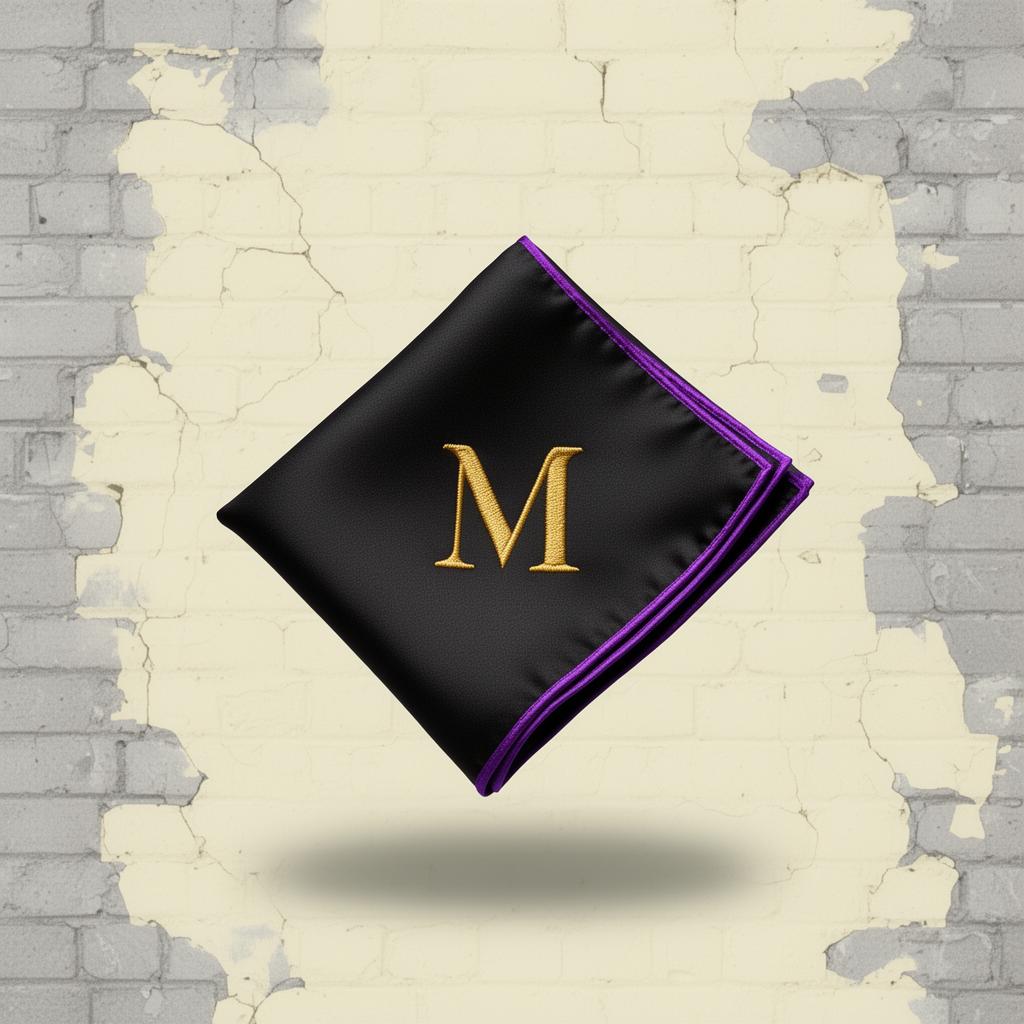 Gold-M Pocket Square
