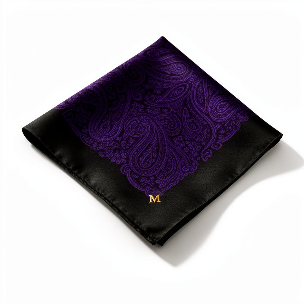 Silk Paisley Bandana
